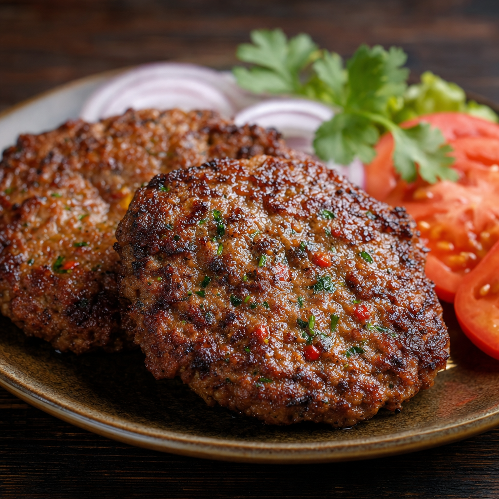 Chapli Kabab - Watan Kitchen Afghan food