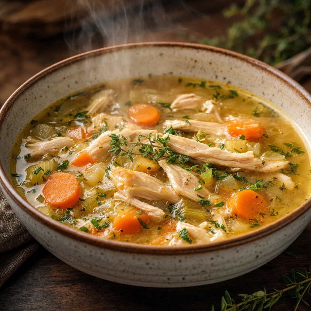 Chicken Soup - Watan Kitchen Afghan food