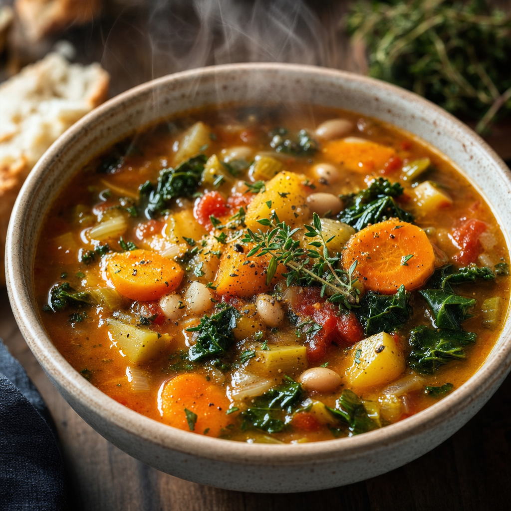 Veggie Soup - Watan Kitchen Afghan food
